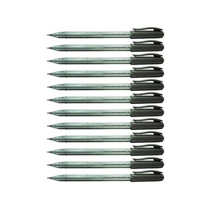 12pcs G'Soft RX7 Semi Gel Ball Point Pen 0.7mm | Black