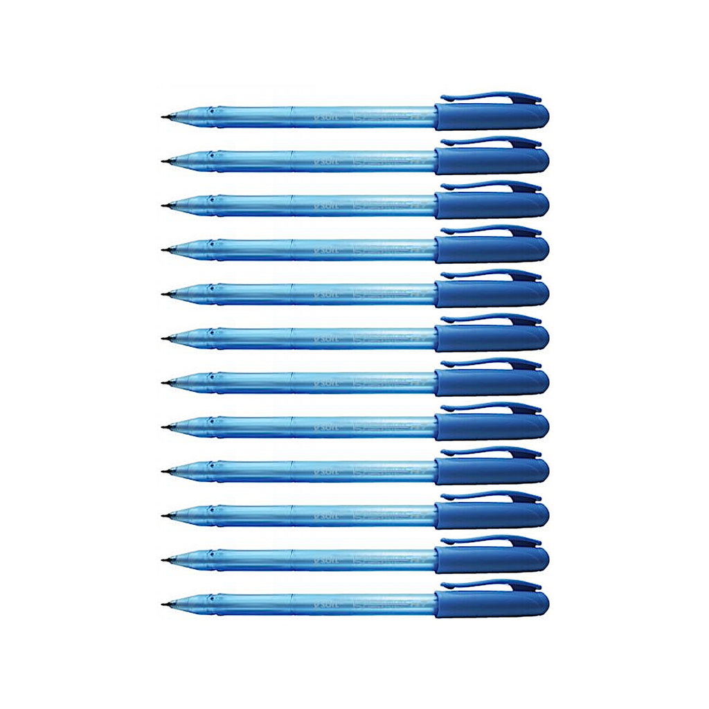 12pcs G'Soft RX7 Semi Gel Ball Point Pen 0.7mm | Blue