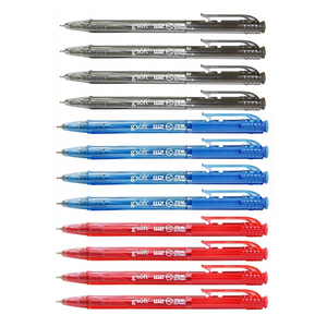 12pcs G'Soft W2 Retractable Ball Pen 0.7mm