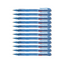 12pcs G'Soft WG5 Writemate Retractable Ball Point Pen 0.5mm | Blue