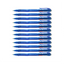 12pcs G'Soft WG7 Writemate Retractable Ball Point Pen 0.7mm | Blue