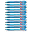 12pcs G'Soft P901 Retractable Ball Pen Needle Tip 0.5mm - Blue