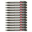 12pcs G'Soft P901 Retractable Ball Pen Needle Tip 0.7mm - Black