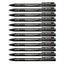 12pcs G'Soft Glory Retractable Ball Pen 0.5mm - Blue