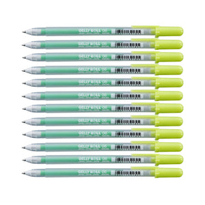 12Pcs Sakura Gelly Roll 06 Fine Pens - Regular Colours | Fresh Green