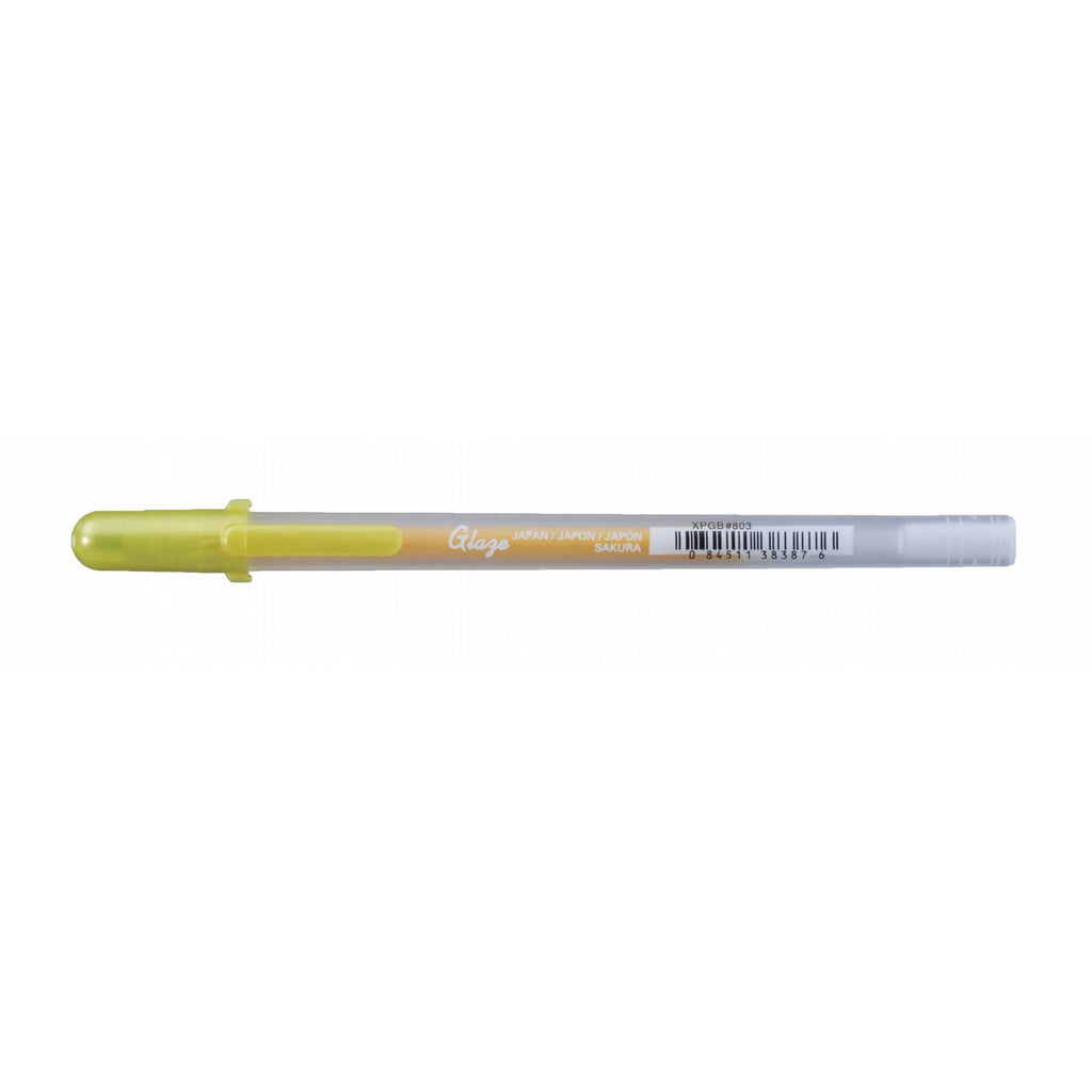 Sakura Gelly Roll Glaze Pens - Glossy Yellow