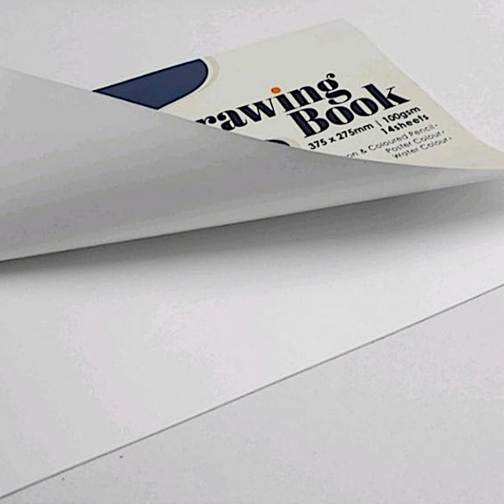 Grabbit Drawing Book 100gsm 375mm x 275mm