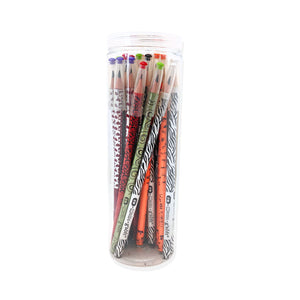 G'Soft Mulia 2B Pencil Pattern Design - 30 Pencils