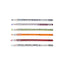 G'Soft Mulia 2B Pencil Pattern Design - 30 Pencils