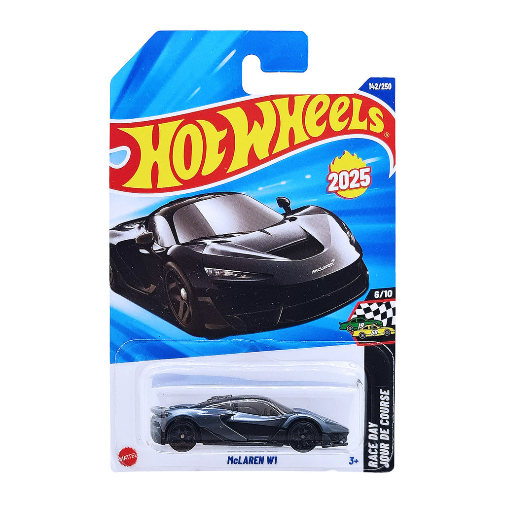 Hot Wheels RACE DAY | Mclaren W1 - Black (142/250)