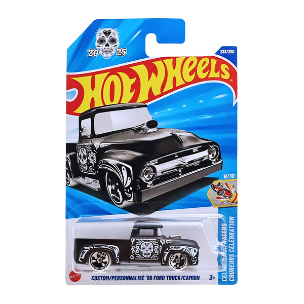 Hot Wheels Custom '56 Ford Truck Celebration Racers 1:64 Scale