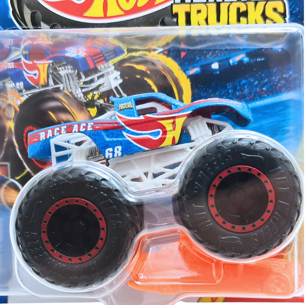 Hot Wheels Monster Truck 1:64 | Race Ace - Blue (JDP75)