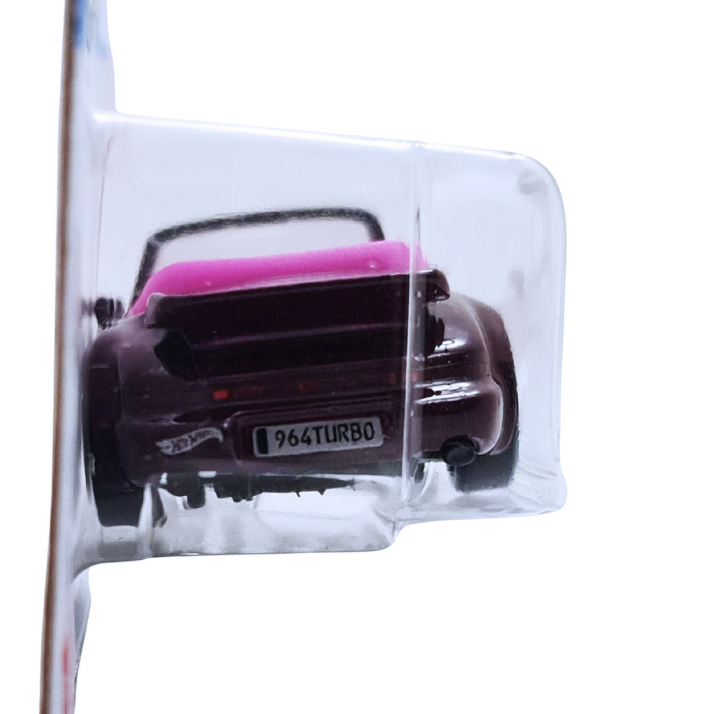 Hot Wheels THEN AND NOW | Porsche 911 Turbo Cabriolet - Maroon (239/250)