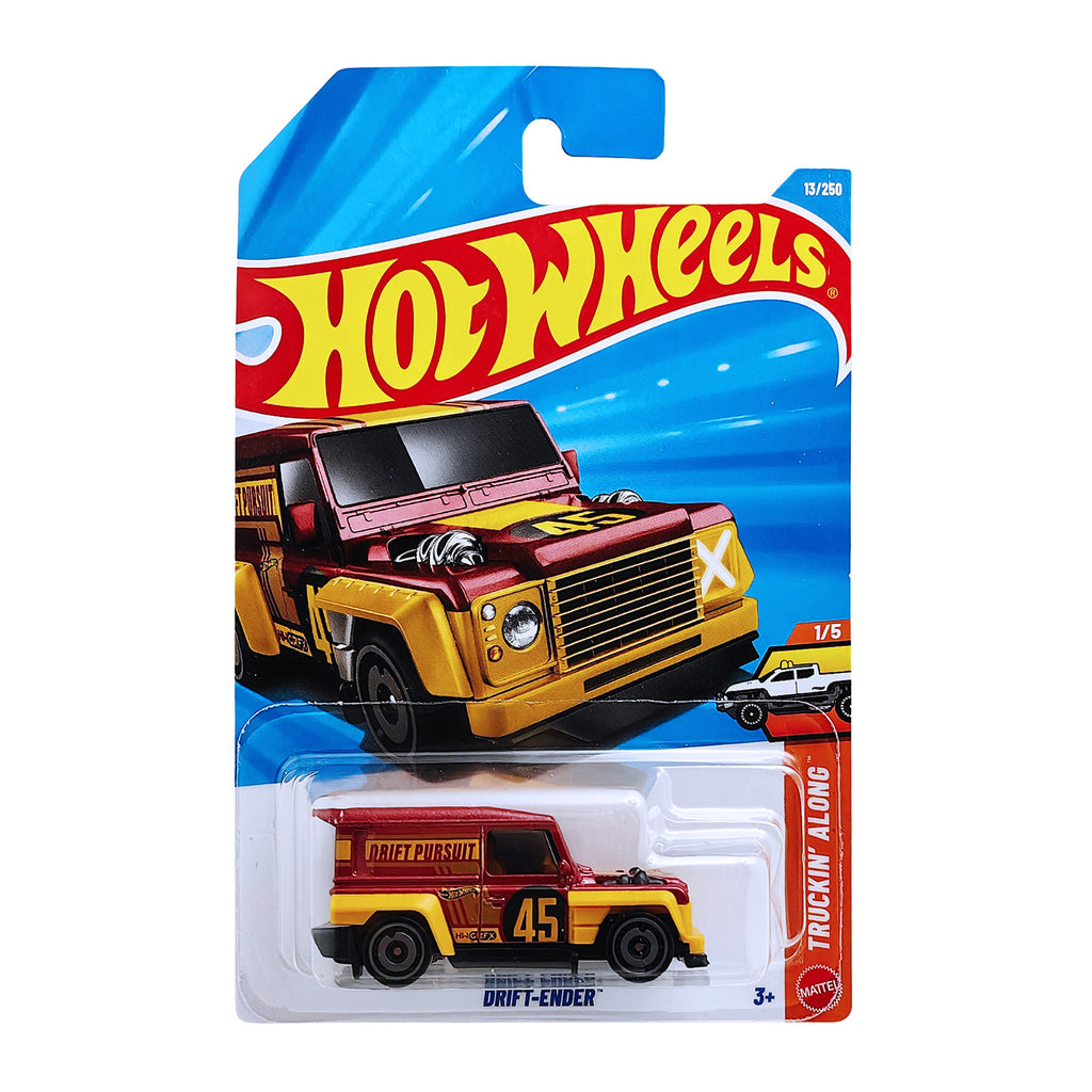 Hot Wheels TRUCKIN' ALONG | Drift-Ender - Red.Gold (13/250)