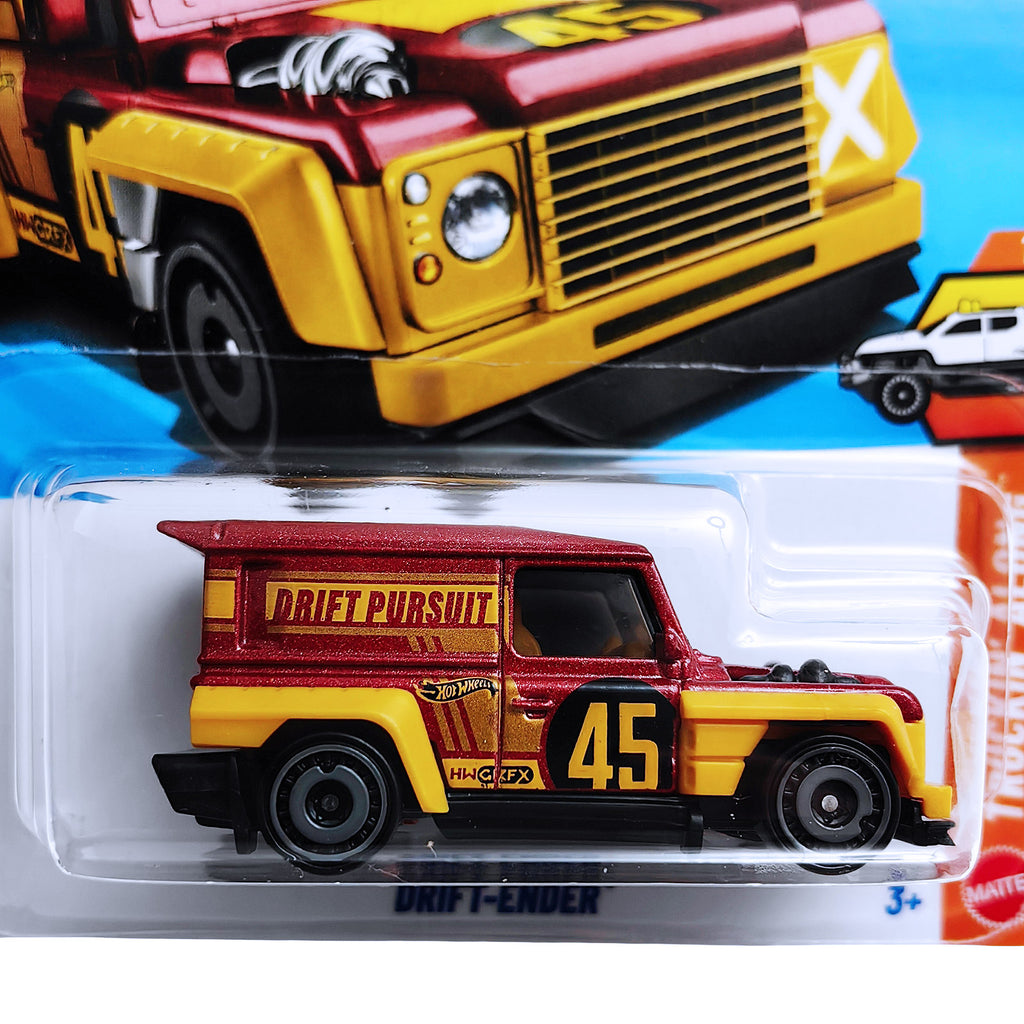Hot Wheels TRUCKIN' ALONG | Drift-Ender - Red.Gold (13/250)
