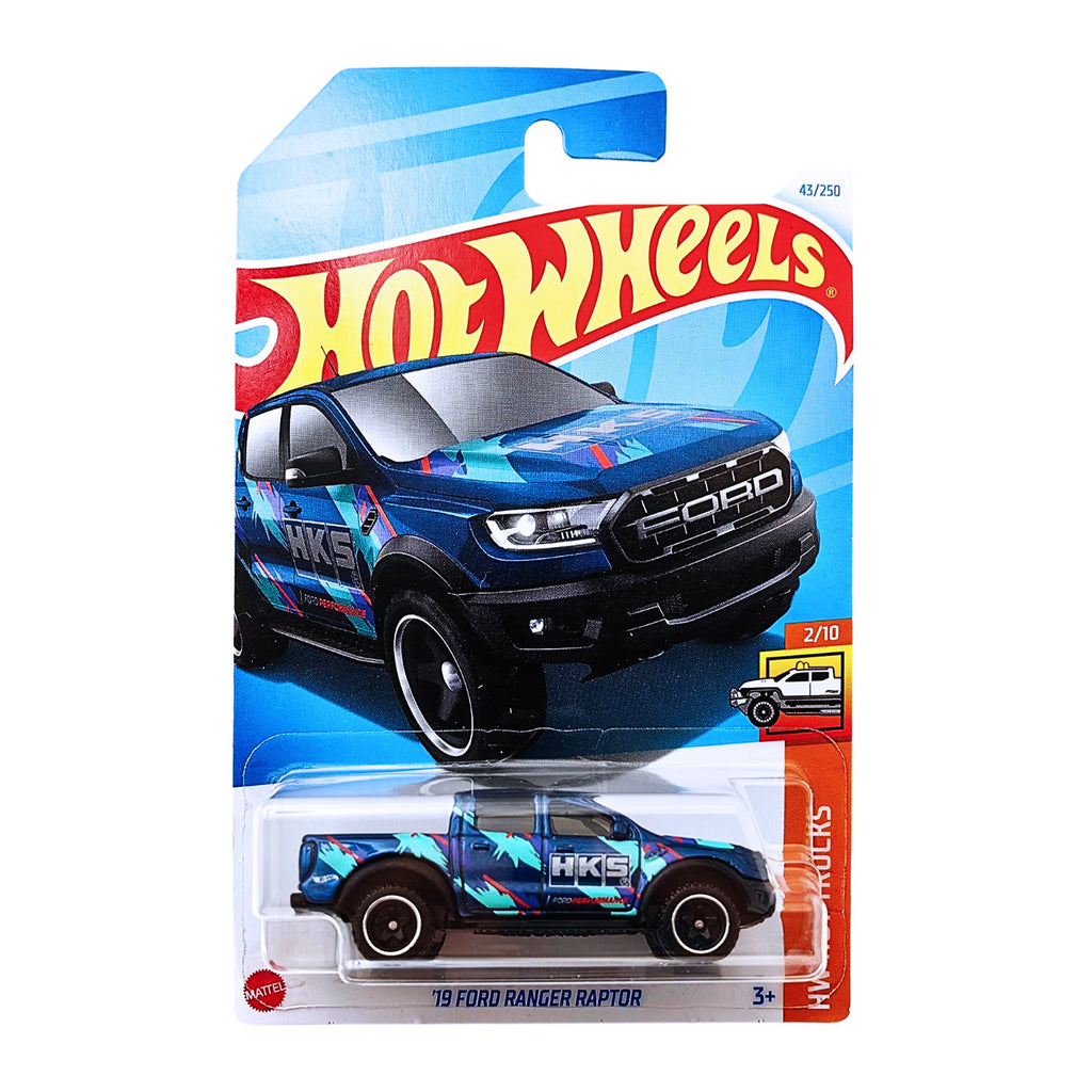 Hot Wheels HW HOT TRUCKS - '19 Ford Ranger Raptor | Dark Blue