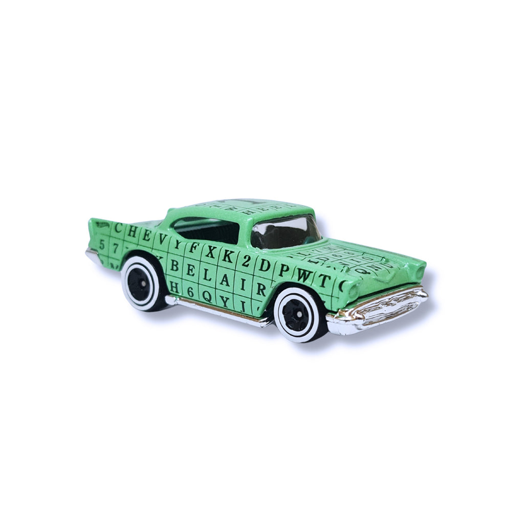 Hot Wheels HW ART CARS | '57 Chevy - Mint (121/250) LOOSE