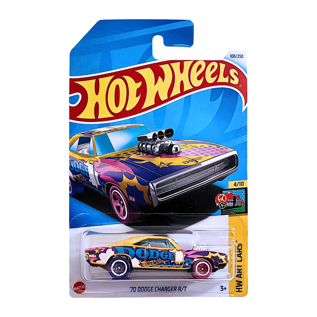 Hot Wheels HW ART CARS - '70 Dodge Charge R/T