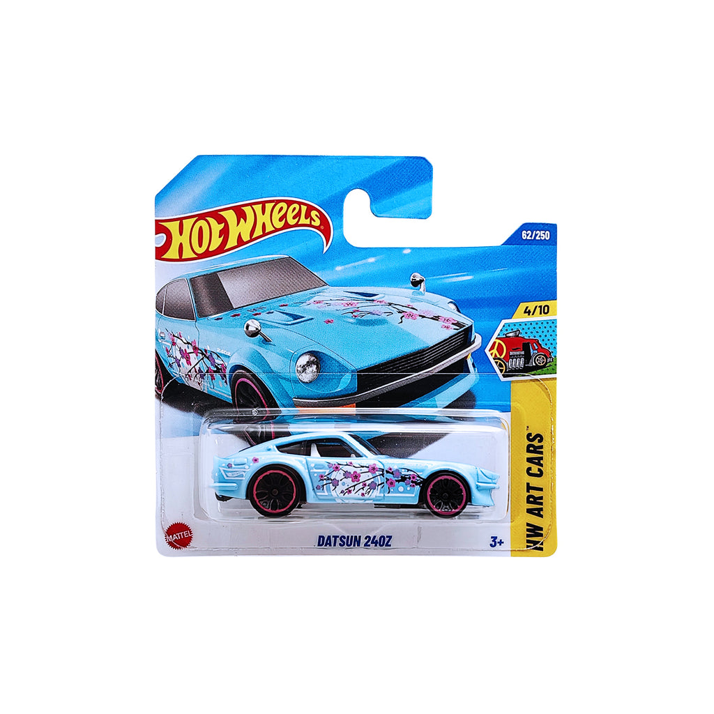 Hot Wheels HW ART CARS | Datsun 240Z - Baby Blue (62/250) Short Card