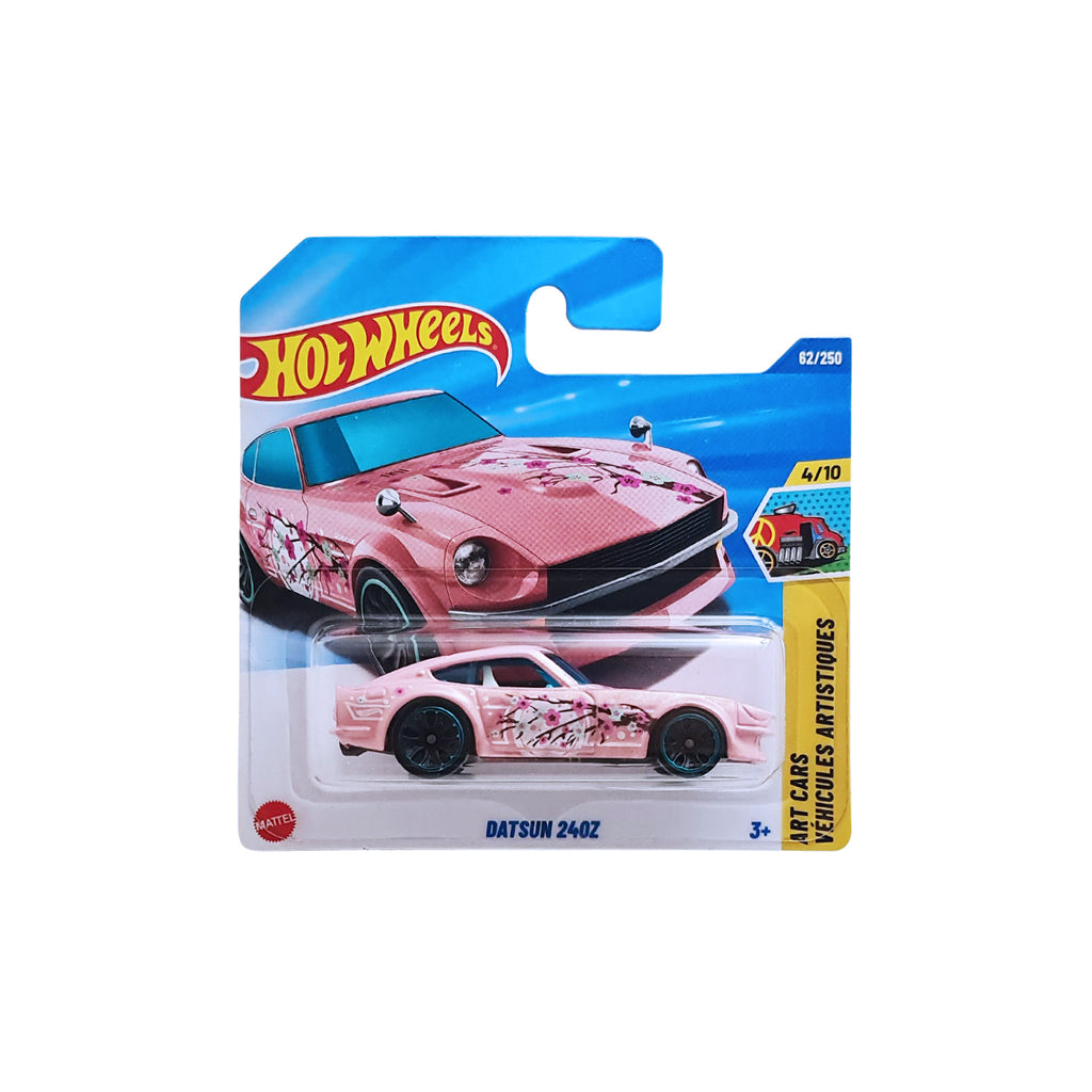 Hot Wheels HW ART CARS Datsun 240Z | Pink (62/250) Short Card