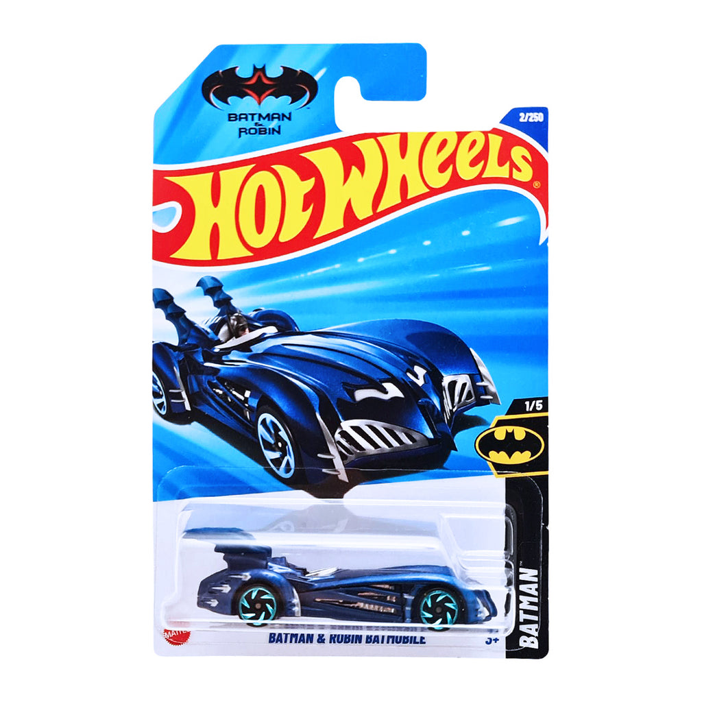Hot Wheels BATMAN | Batman & Robin Batmobile - Dark Blue.V2 (2/250)