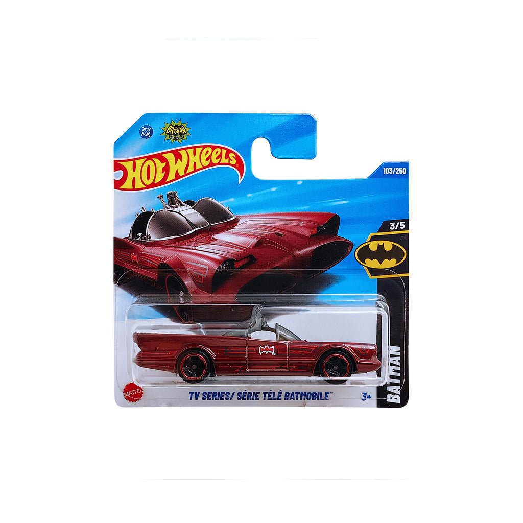 Hot Wheels BATMAN | TV Series - Red (103/250) - SHORT  CARD