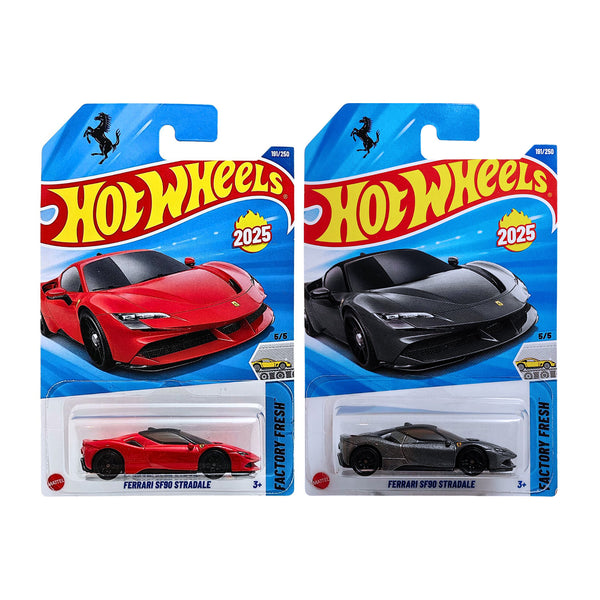 Hot Wheels Ferrari SF90 Stradale | 1:64 Diecast | Factory Fresh
