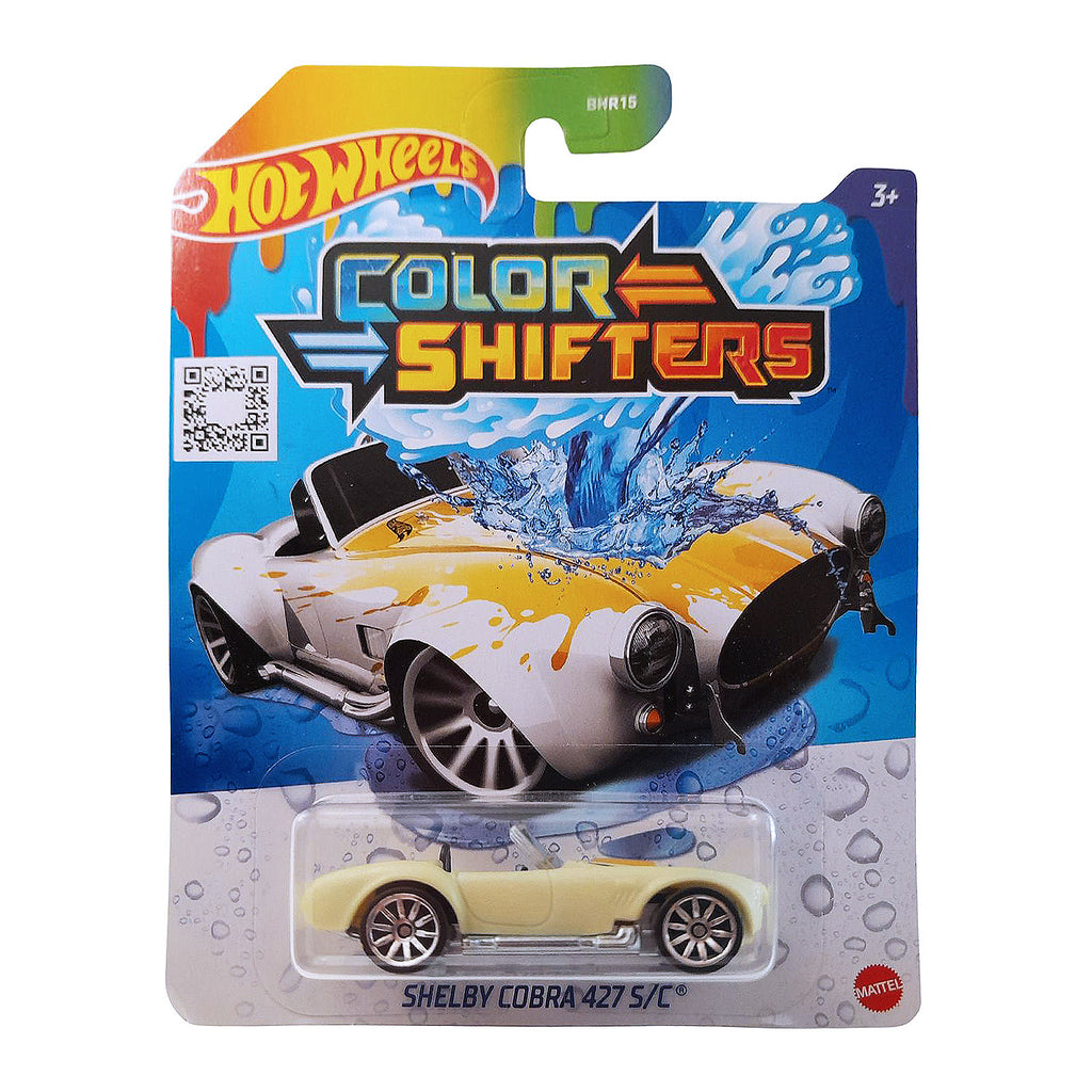 Hot Wheels Color Shifters  | Shelby Cobra 427 S/C - Pearl White
