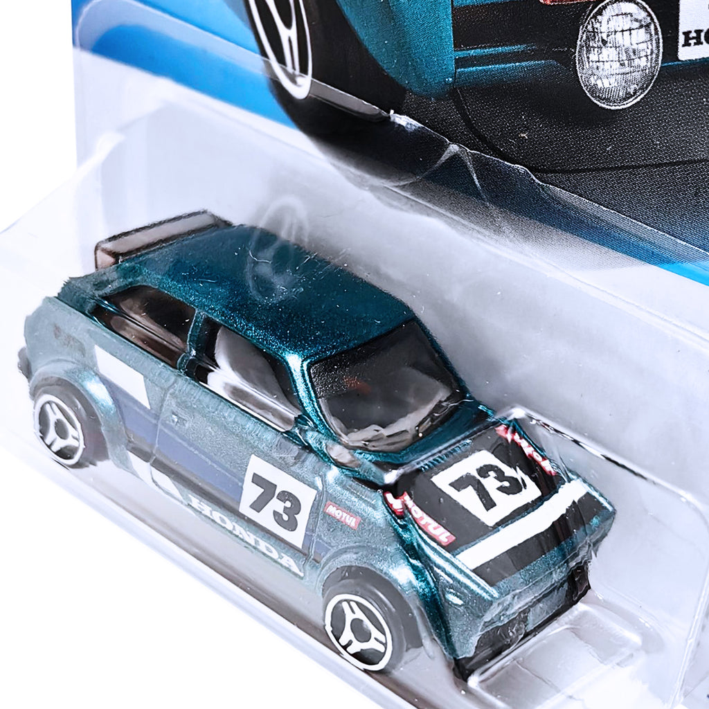 Hot Wheels COMPACT KINGS | '73 Honda Civic Custom - Green (90/250)