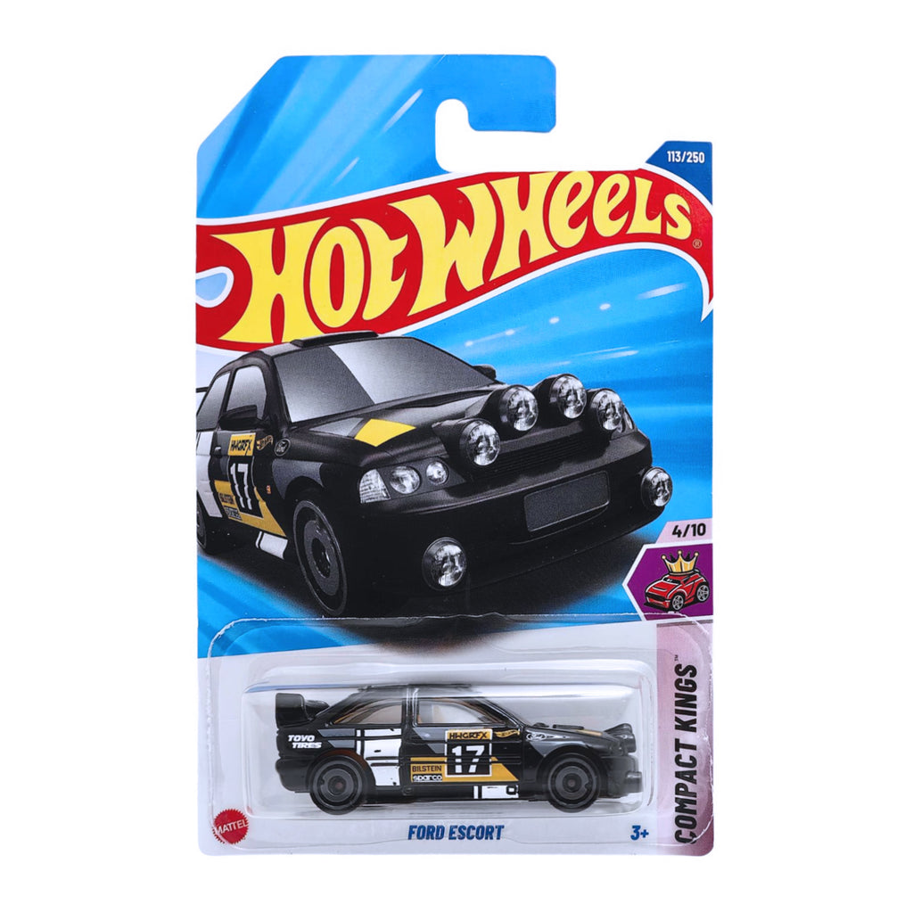 Hot Wheels COMPACT KINGS | Ford Escort - Black (113/250)