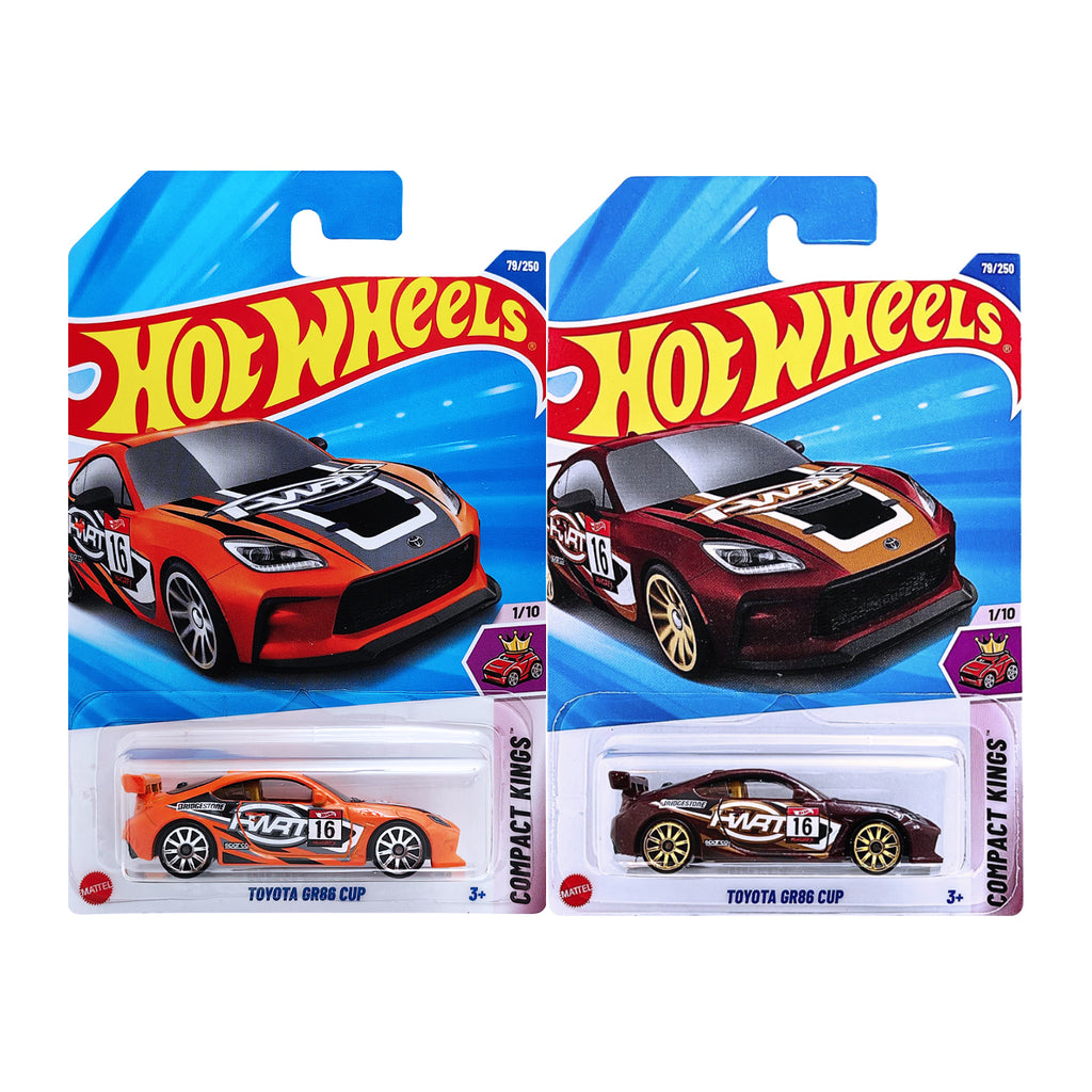 Hot Wheels COMPACT KINGS - Toyota GR86 Cup