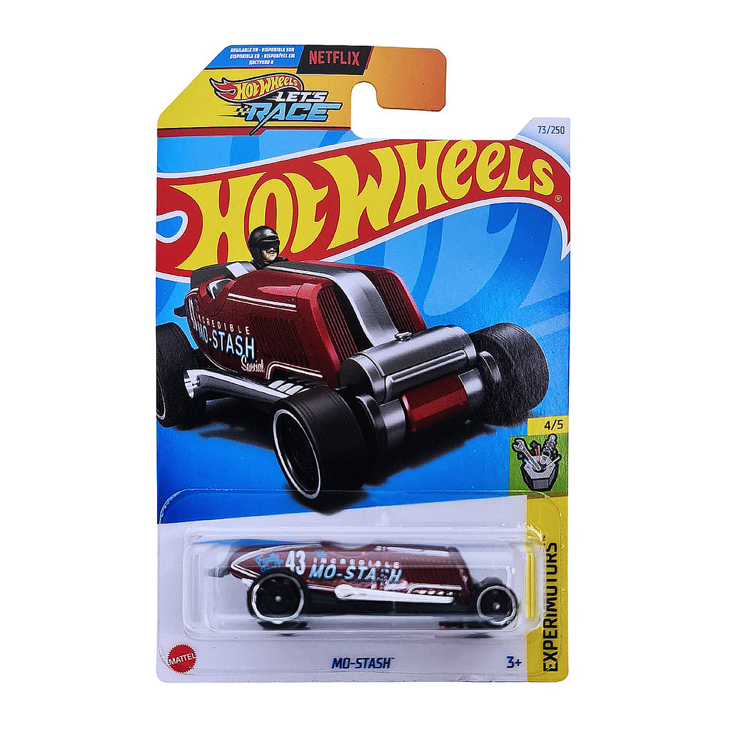 Hot Wheels EXPERIMOTORS Let's Race - Mo-Stash