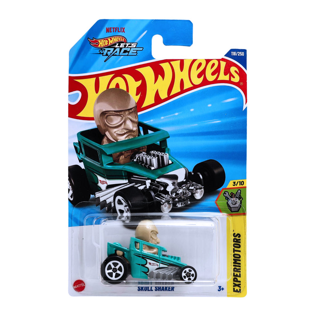 Hot Wheels EXPERIMOTORS | Skull Shaker - Turquoise (118/250)
