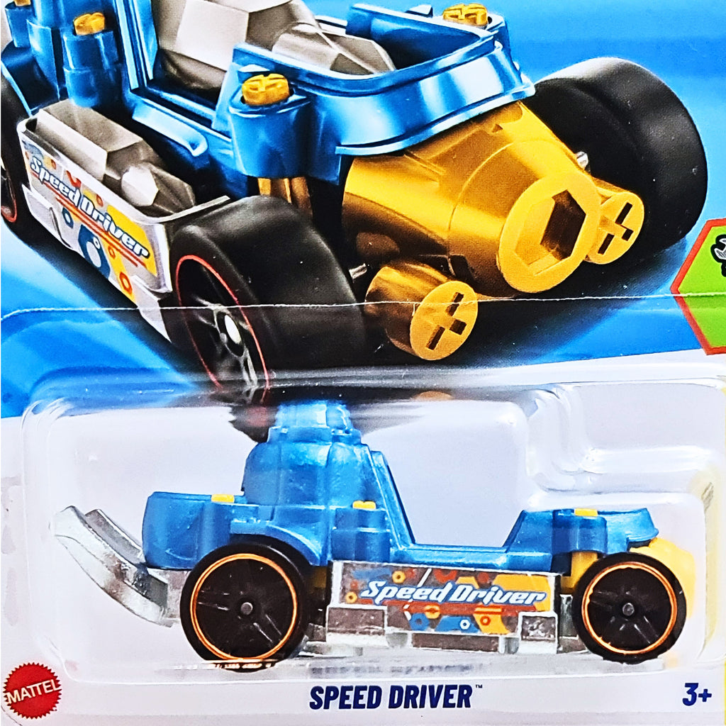 Hot Wheels EXPERIMOTORS | Speed Driver - Blue (206/250)