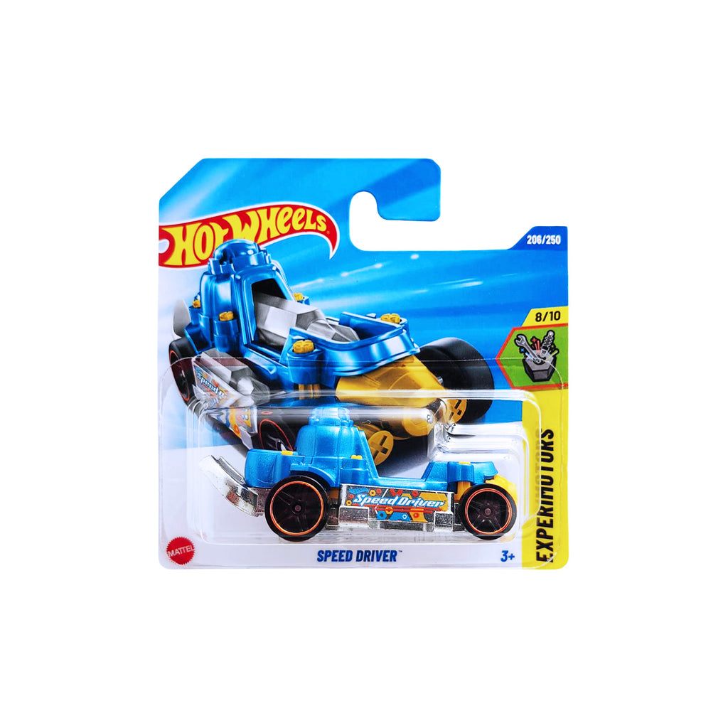 Hot Wheels EXPERIMOTORS | Speed Driver - Blue (206/250) Short Card