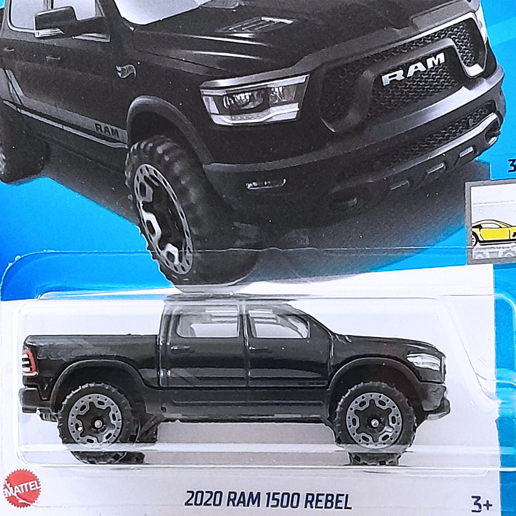 Hot Wheels FACTORY FRESH - 2020 RAM 1500 Rebel - Black