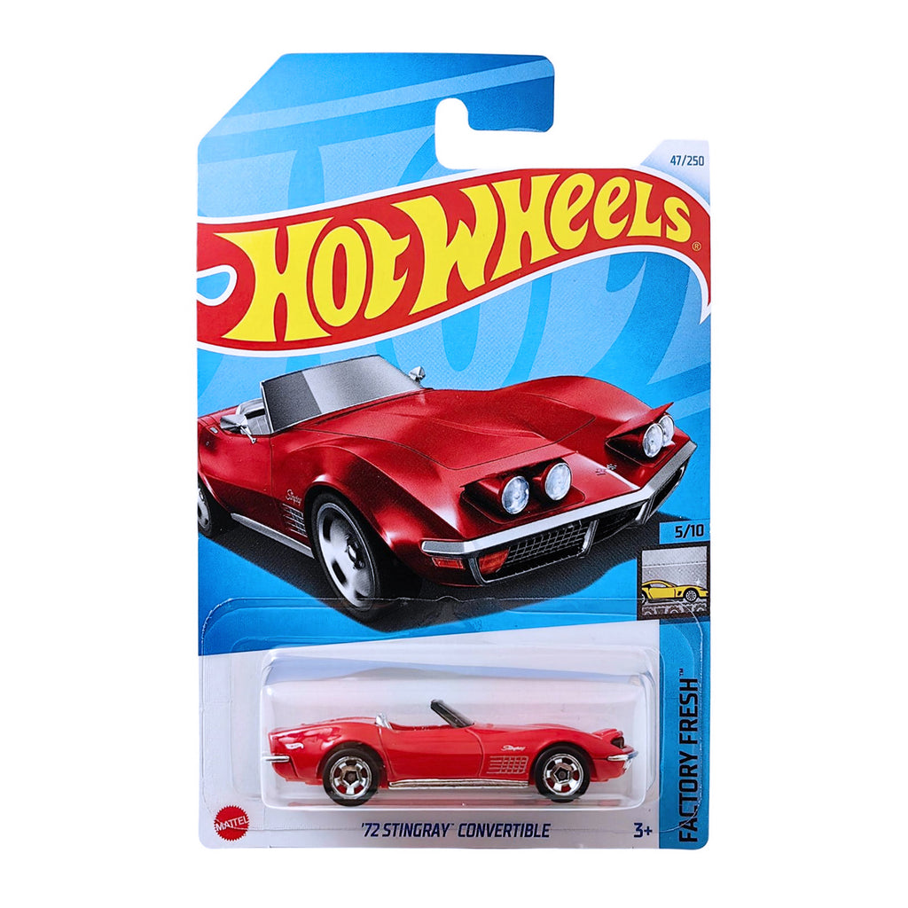 Hot Wheels FACTORY FRESH - '72 Stingray Convertible | Red