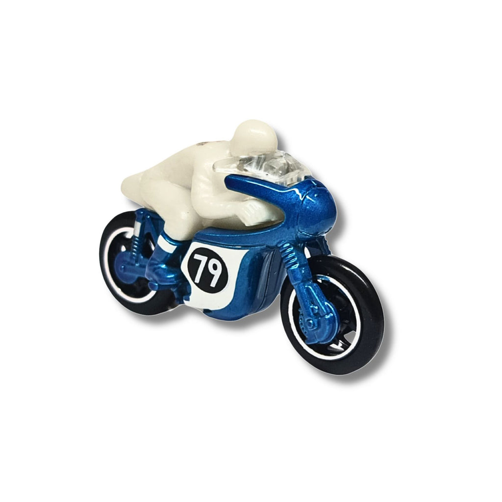 Hot Wheels FACTORY FRESH | 1966 Triumph Tiger 100 - Blue (190/250) LOOSE