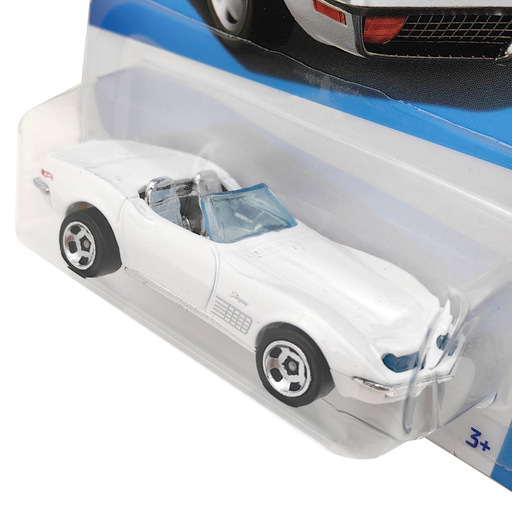 Hot Wheels FACTORY FRESH - '72 Stingray Convertible - White (47/250)