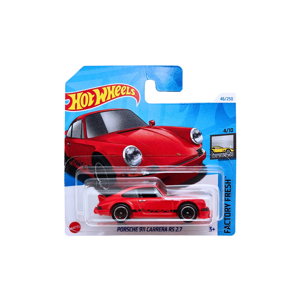 Hot Wheels FACTORY FRESH | Porsche 911 Carrera RS 2.7 - Red (46/250) Short Card