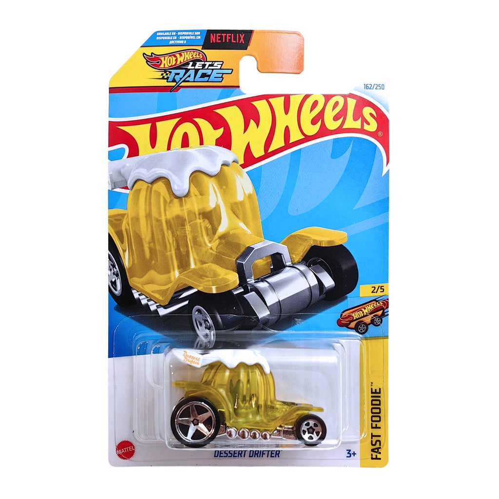 Hot Wheels FAST FOODIE | Dessert Drifter - Yellow (162/250)