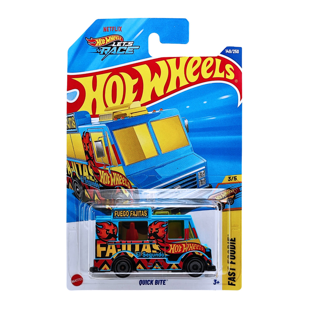 Hot Wheels FAST FOODIE | Quick Bite - Blue (149/250)