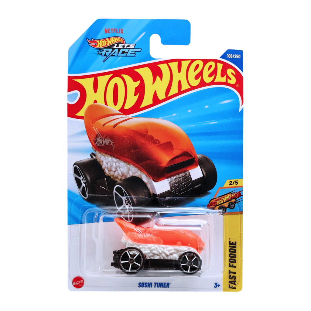 Hot Wheels FAST FOODIE | Sushi Tuner - Orange (106/250)
