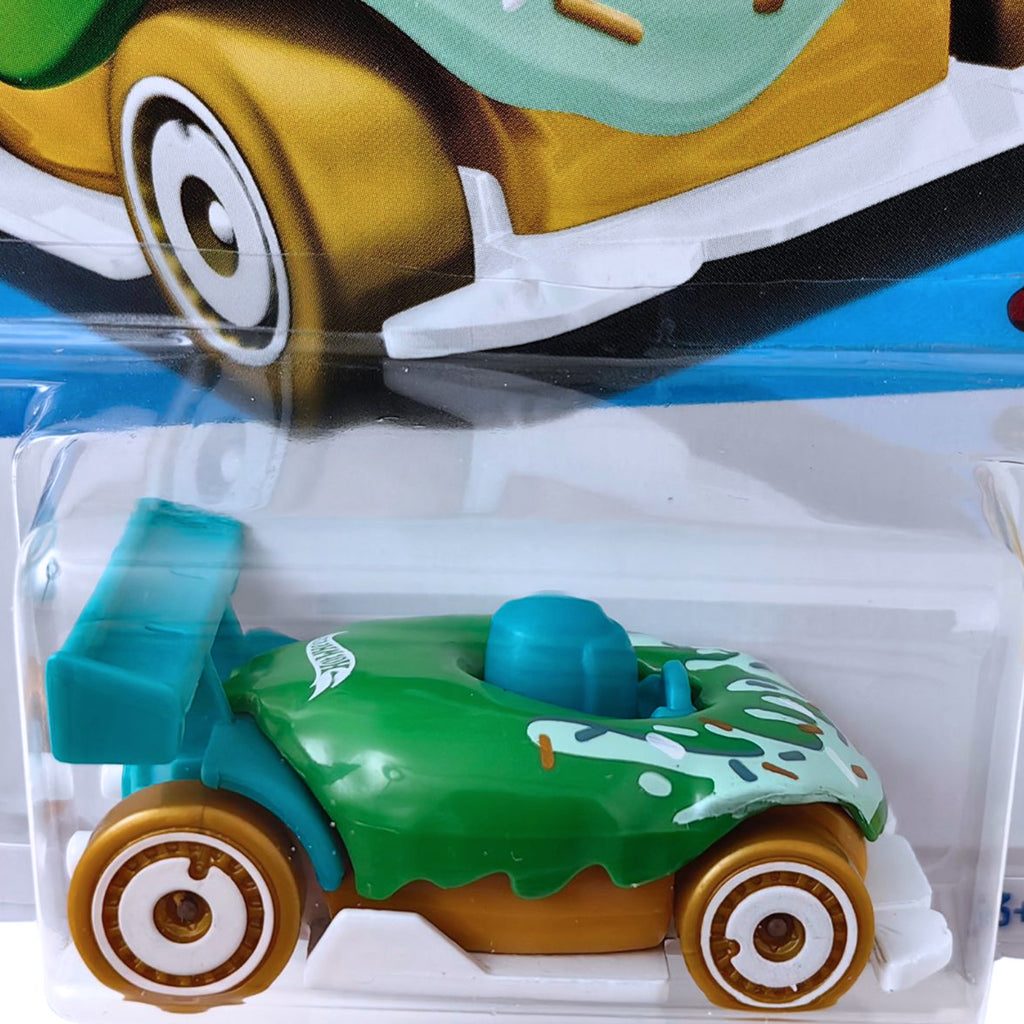 Mattel Hot Wheels FAST FOODIE Donut Drifter - GREEN