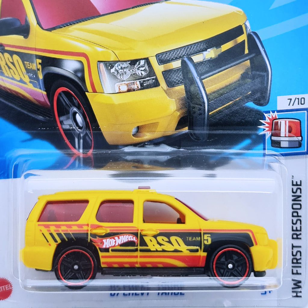 Hot Wheel HW FIRST RESPONSE - '07 Chevy Tahoe