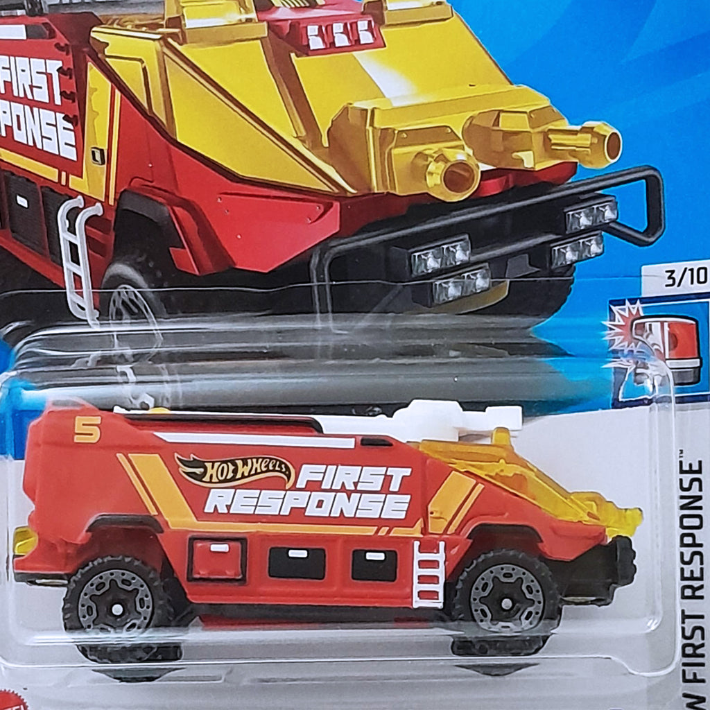 Hot Wheels HW FIRST RESPONSE - Runway Res-Q | Red