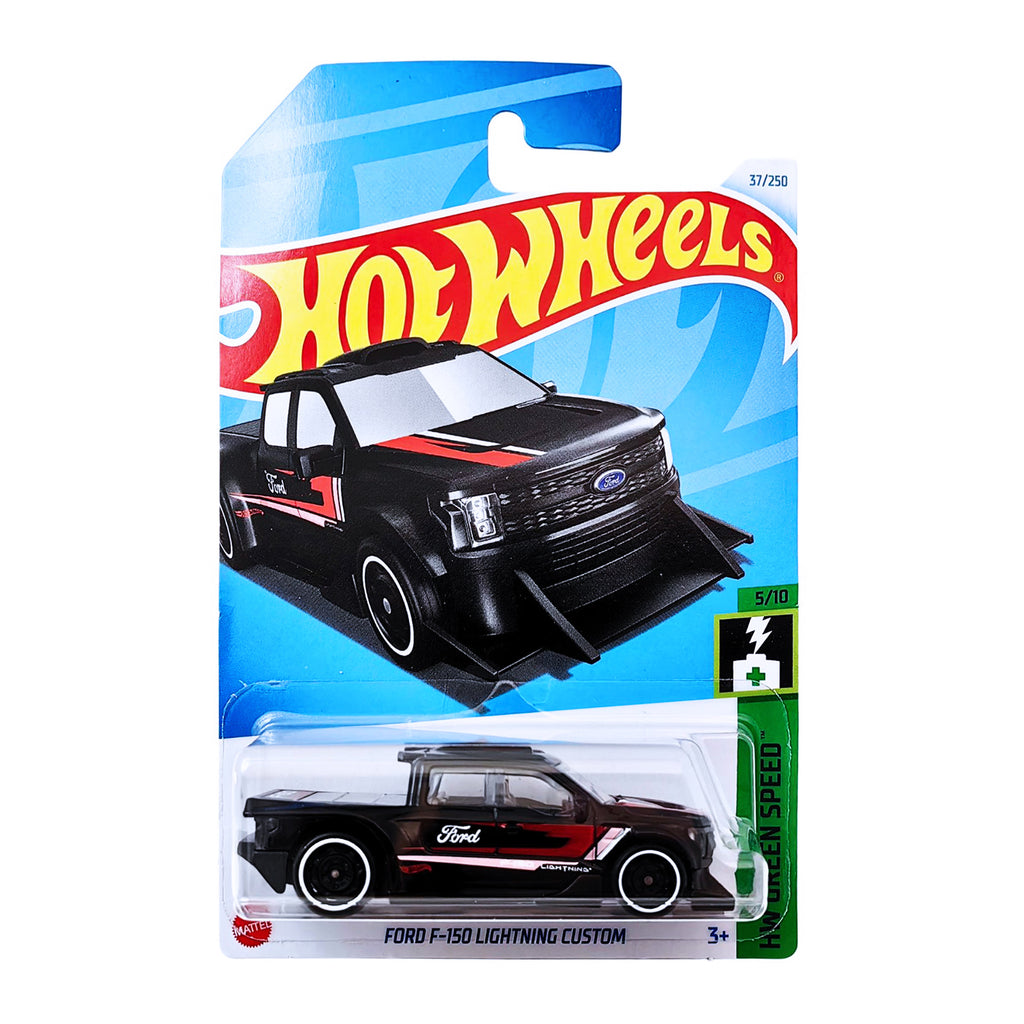 Hot Wheels HW GREEN SPEED - Ford F-150 Lightning Custom - Black