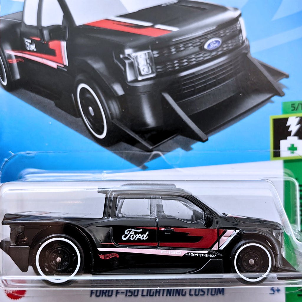 Hot Wheels HW GREEN SPEED - Ford F-150 Lightning Custom - Black
