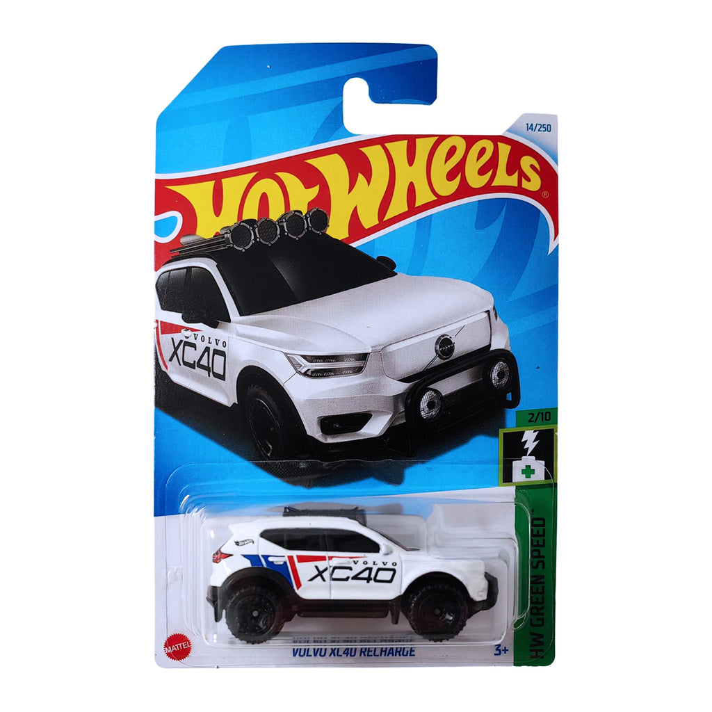 Hot Wheels HW GREEN SPEED - Volvo XC40 Recharge | White