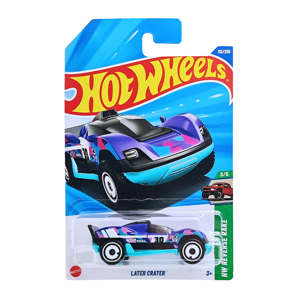 Hot Wheels REVERSE RAKE | Later Crater - Purple (112/250)